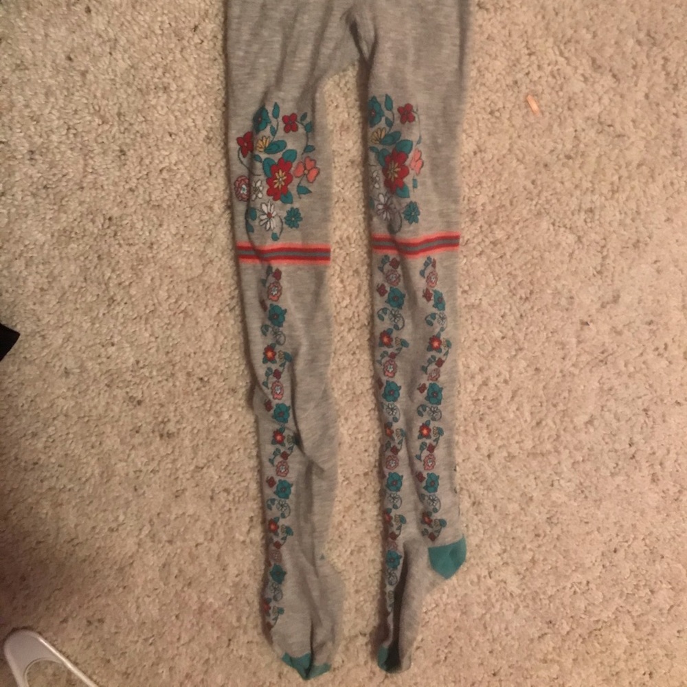 MJ scroll tights size 12-14